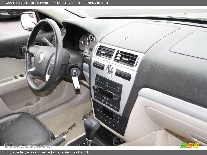 Silver Frost Metallic / Dark Charcoal 2006 Mercury Milan V6 Premier