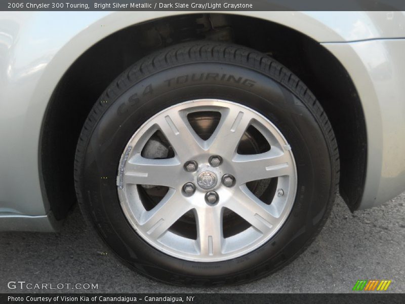 Bright Silver Metallic / Dark Slate Gray/Light Graystone 2006 Chrysler 300 Touring
