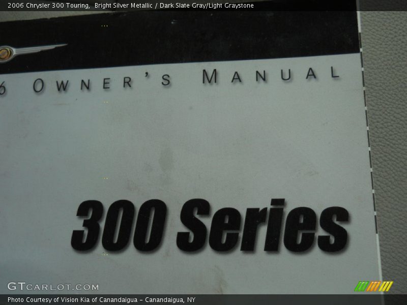 Bright Silver Metallic / Dark Slate Gray/Light Graystone 2006 Chrysler 300 Touring