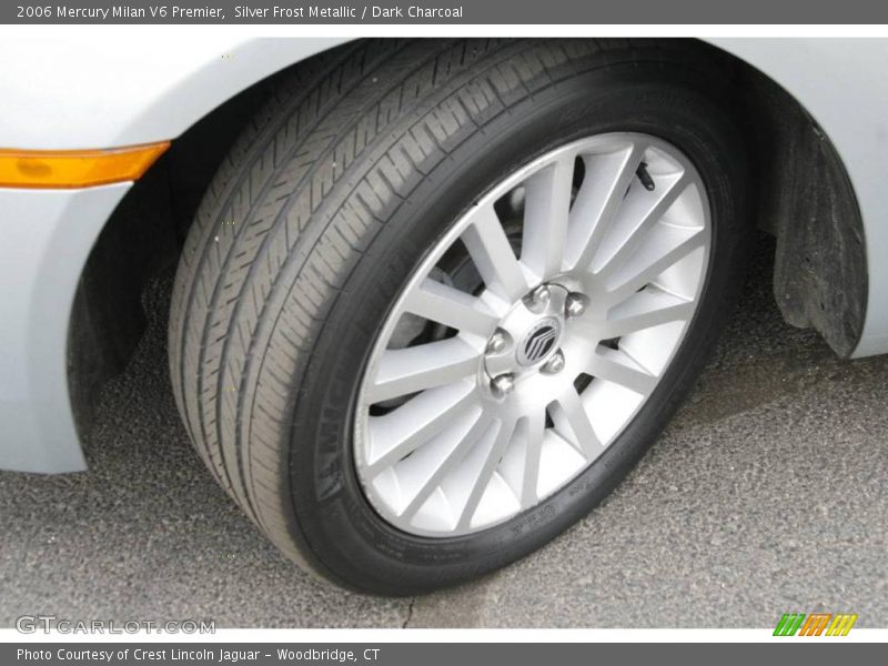 Silver Frost Metallic / Dark Charcoal 2006 Mercury Milan V6 Premier