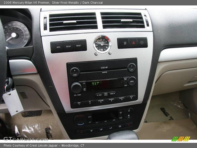 Silver Frost Metallic / Dark Charcoal 2006 Mercury Milan V6 Premier