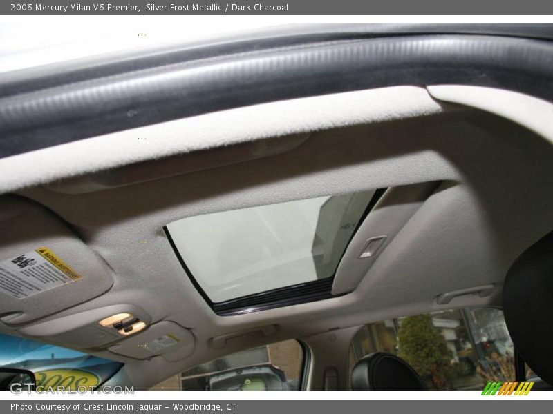 Silver Frost Metallic / Dark Charcoal 2006 Mercury Milan V6 Premier