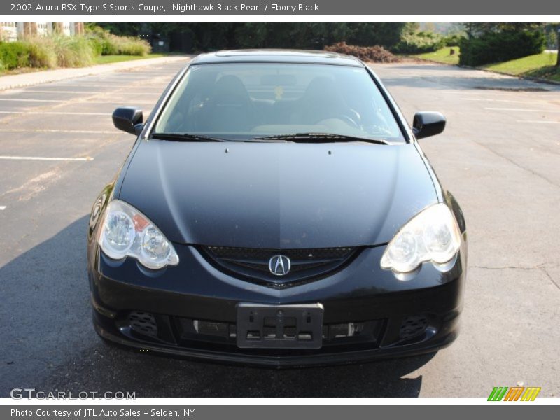 Nighthawk Black Pearl / Ebony Black 2002 Acura RSX Type S Sports Coupe