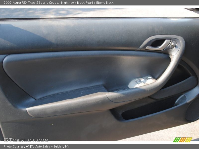 Nighthawk Black Pearl / Ebony Black 2002 Acura RSX Type S Sports Coupe