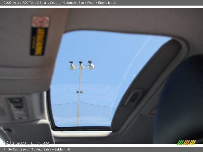 Nighthawk Black Pearl / Ebony Black 2002 Acura RSX Type S Sports Coupe