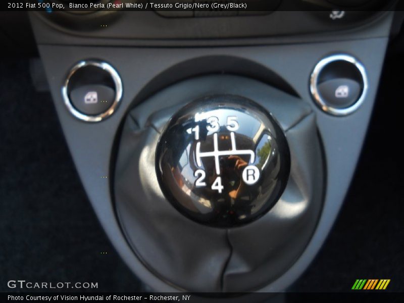  2012 500 Pop 5 Speed Manual Shifter