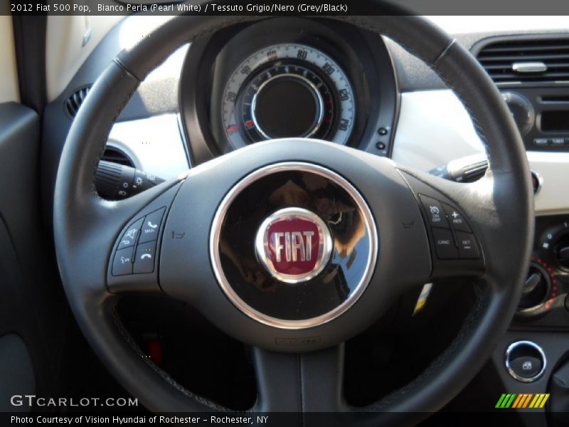  2012 500 Pop Steering Wheel