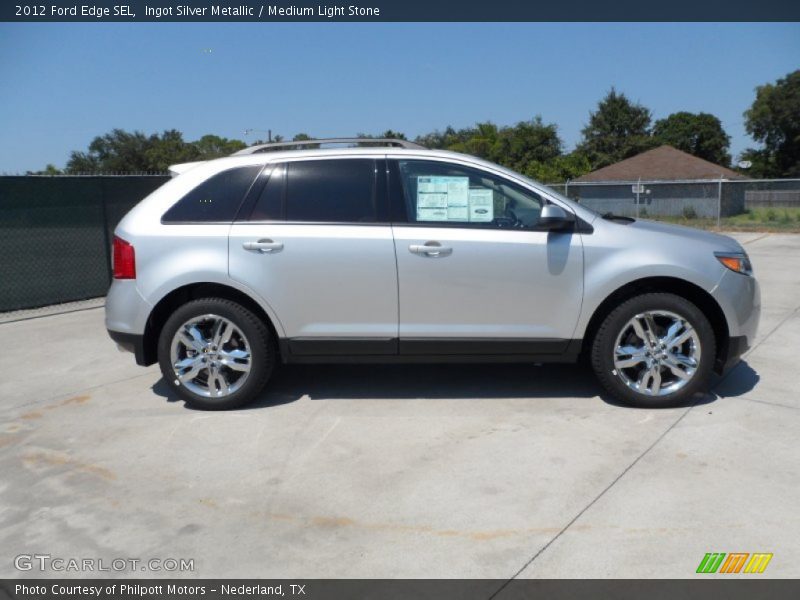  2012 Edge SEL Ingot Silver Metallic