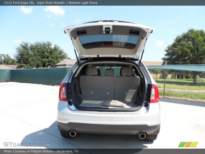 Ingot Silver Metallic / Medium Light Stone 2012 Ford Edge SEL