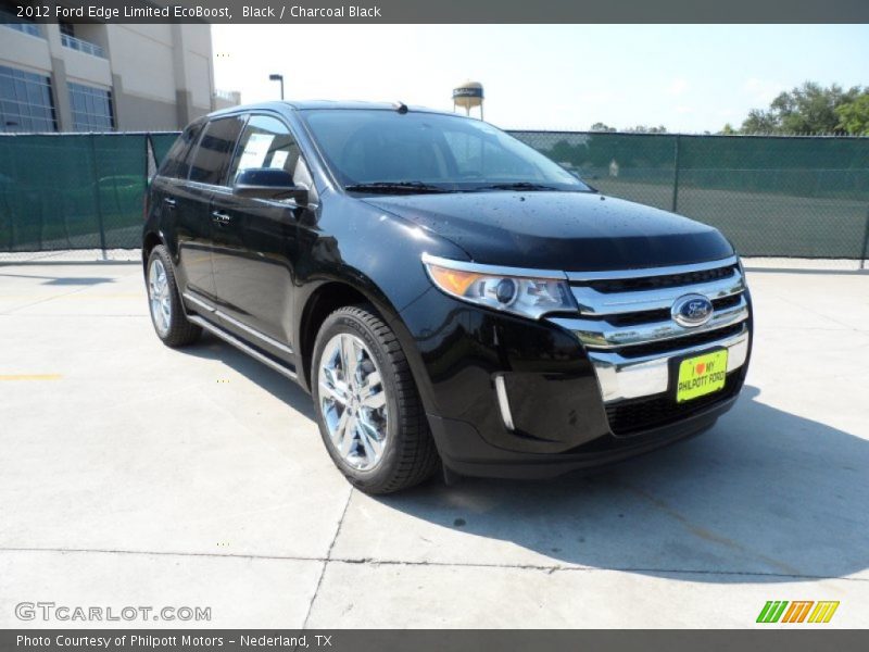 Black / Charcoal Black 2012 Ford Edge Limited EcoBoost