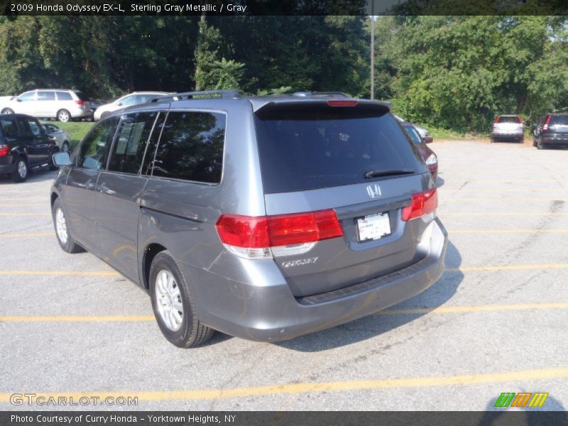 Sterling Gray Metallic / Gray 2009 Honda Odyssey EX-L