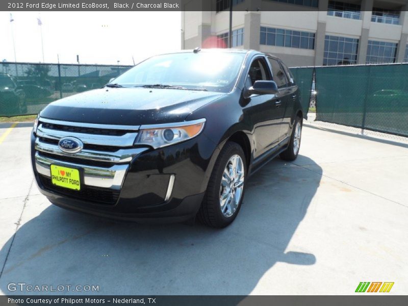 Black / Charcoal Black 2012 Ford Edge Limited EcoBoost