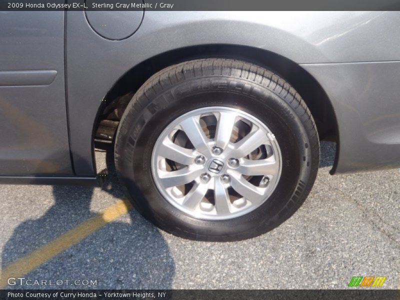 Sterling Gray Metallic / Gray 2009 Honda Odyssey EX-L