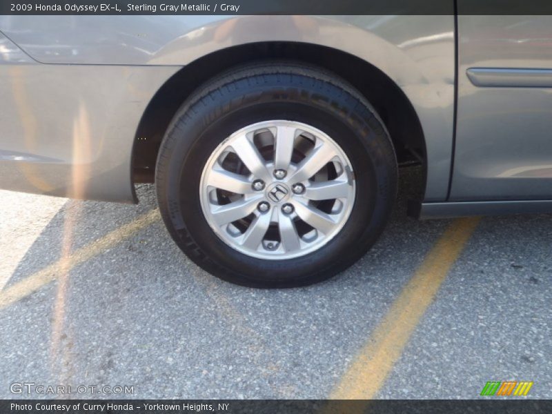 Sterling Gray Metallic / Gray 2009 Honda Odyssey EX-L