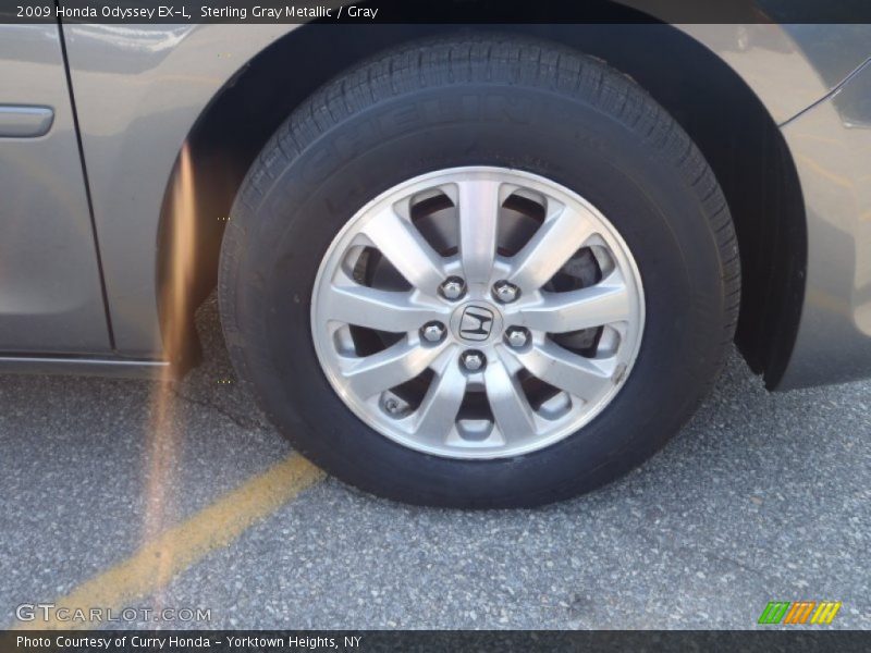 Sterling Gray Metallic / Gray 2009 Honda Odyssey EX-L