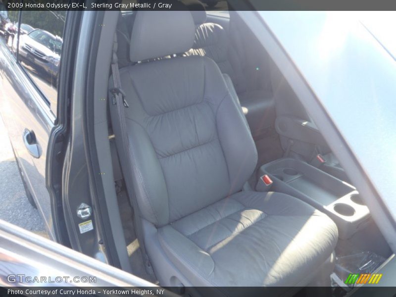 Sterling Gray Metallic / Gray 2009 Honda Odyssey EX-L