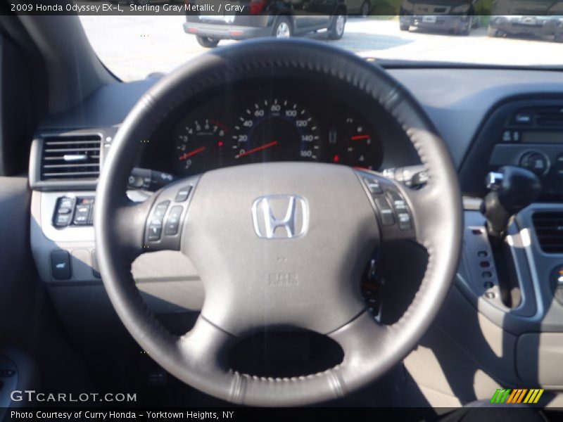 Sterling Gray Metallic / Gray 2009 Honda Odyssey EX-L