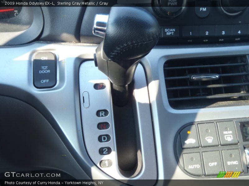 Sterling Gray Metallic / Gray 2009 Honda Odyssey EX-L