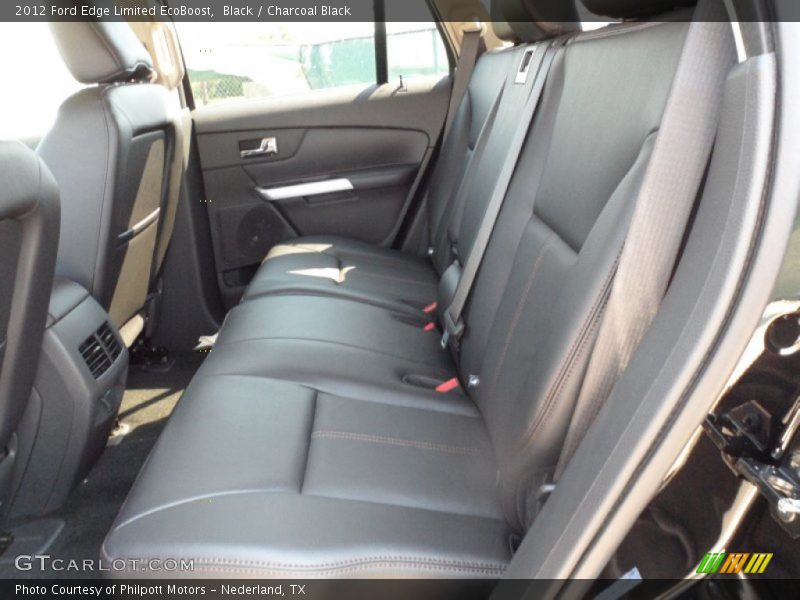  2012 Edge Limited EcoBoost Charcoal Black Interior