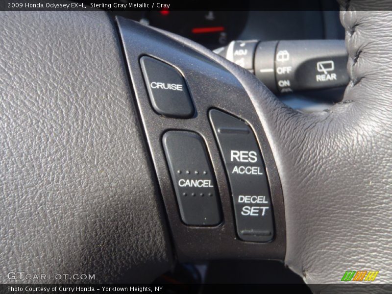 Sterling Gray Metallic / Gray 2009 Honda Odyssey EX-L