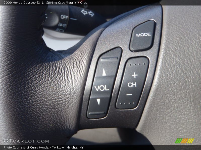 Sterling Gray Metallic / Gray 2009 Honda Odyssey EX-L