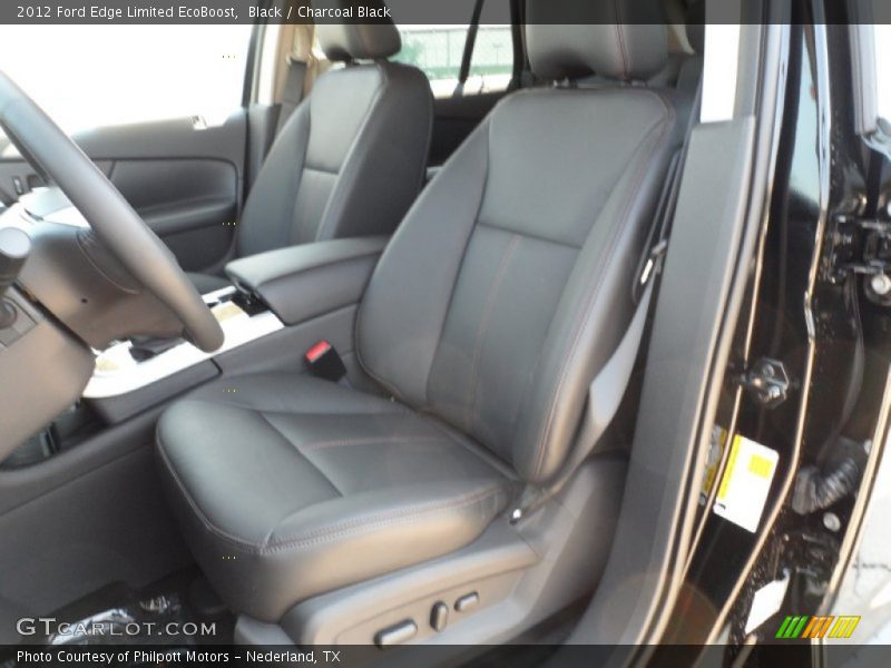  2012 Edge Limited EcoBoost Charcoal Black Interior