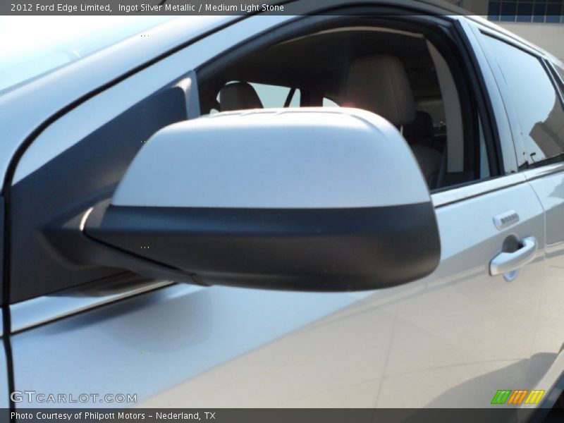 Ingot Silver Metallic / Medium Light Stone 2012 Ford Edge Limited