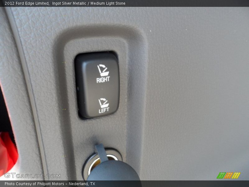 Ingot Silver Metallic / Medium Light Stone 2012 Ford Edge Limited