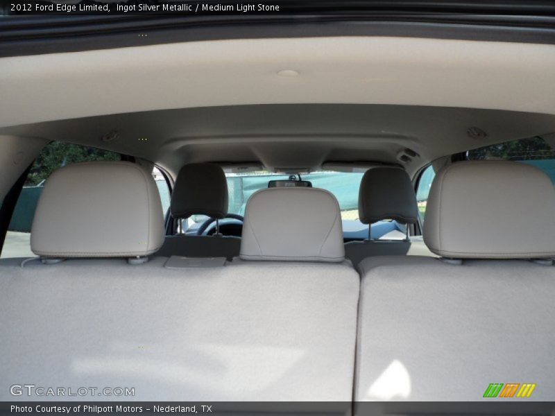 Ingot Silver Metallic / Medium Light Stone 2012 Ford Edge Limited