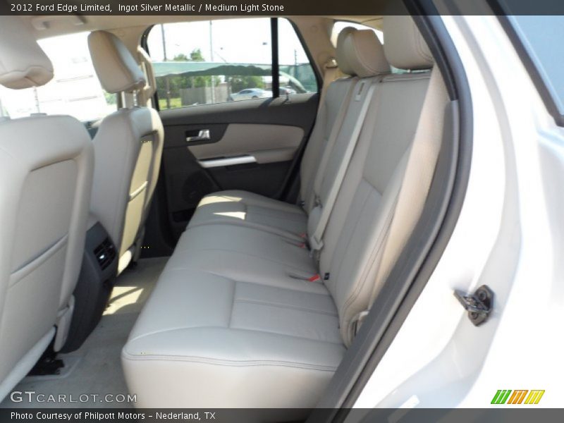 Ingot Silver Metallic / Medium Light Stone 2012 Ford Edge Limited
