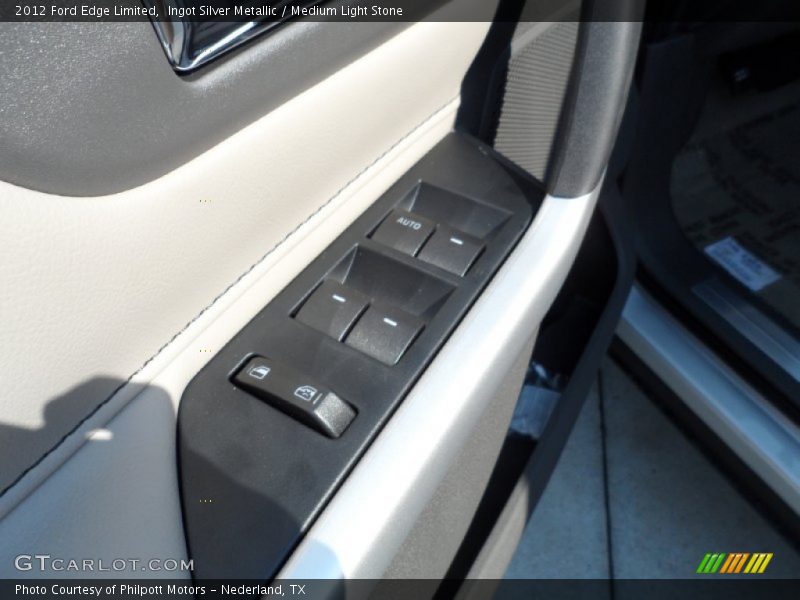 Ingot Silver Metallic / Medium Light Stone 2012 Ford Edge Limited