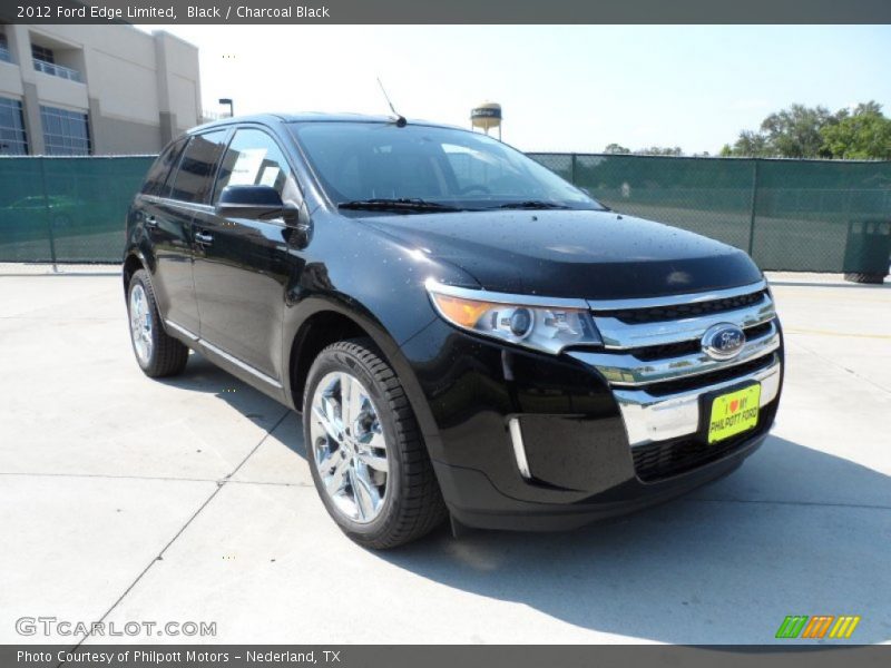 Black / Charcoal Black 2012 Ford Edge Limited