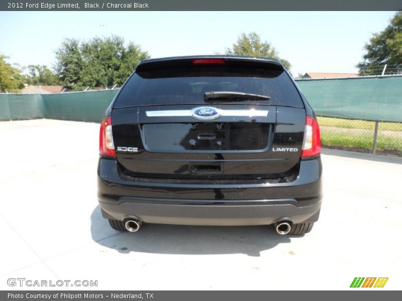 Black / Charcoal Black 2012 Ford Edge Limited