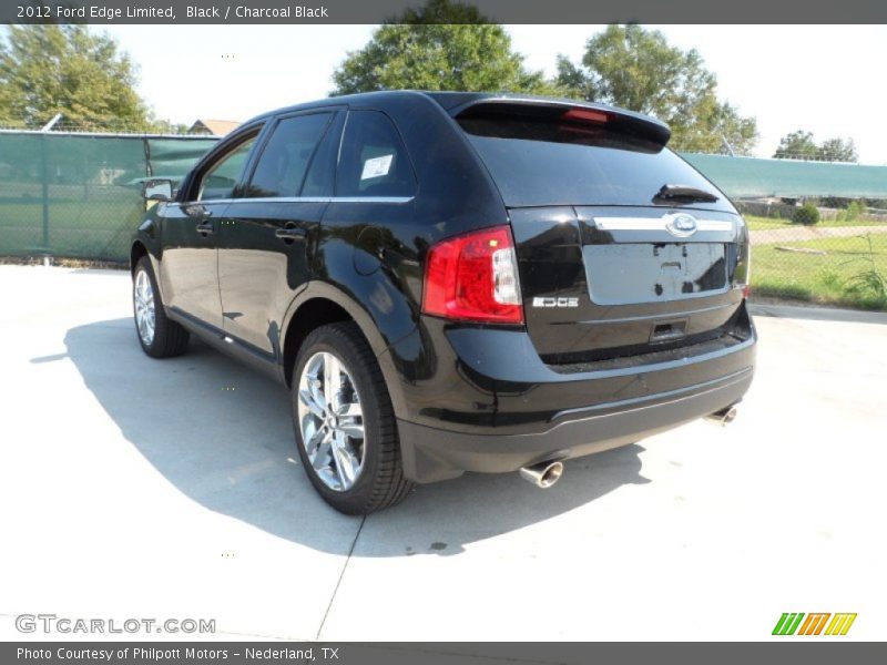 Black / Charcoal Black 2012 Ford Edge Limited