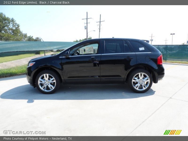 Black / Charcoal Black 2012 Ford Edge Limited