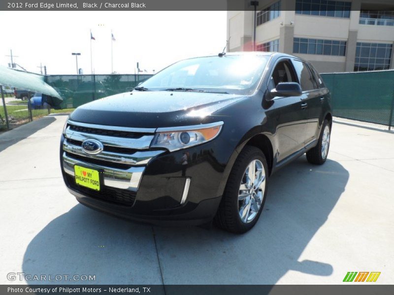 Black / Charcoal Black 2012 Ford Edge Limited