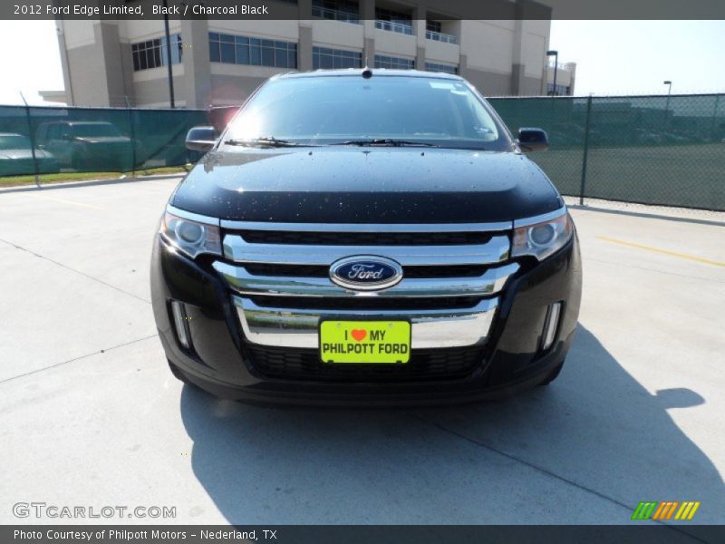 Black / Charcoal Black 2012 Ford Edge Limited