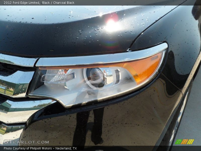 Black / Charcoal Black 2012 Ford Edge Limited