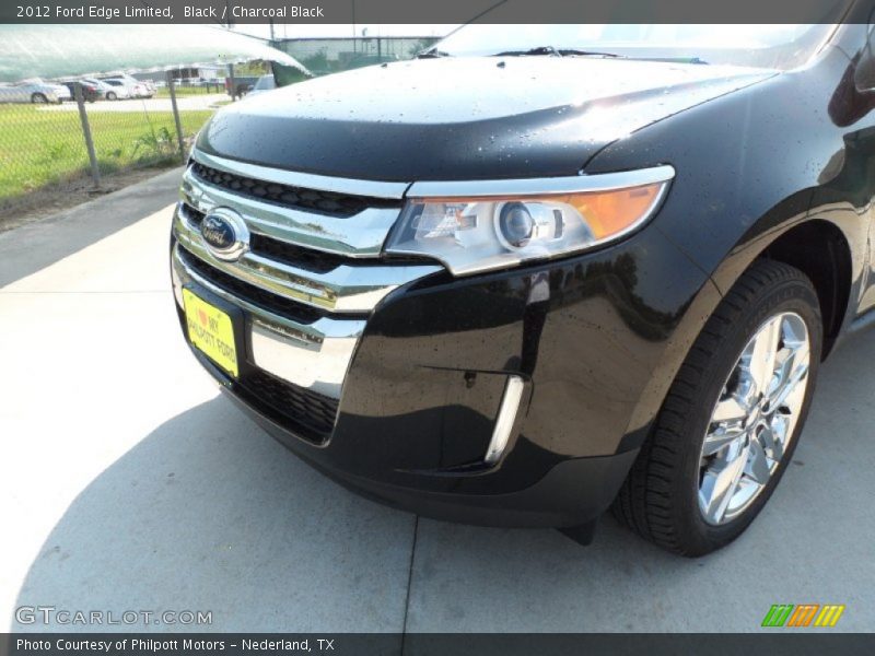 Black / Charcoal Black 2012 Ford Edge Limited