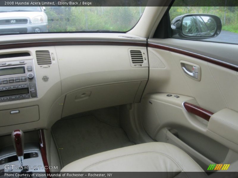 Ebony Black / Beige 2008 Hyundai Azera Limited