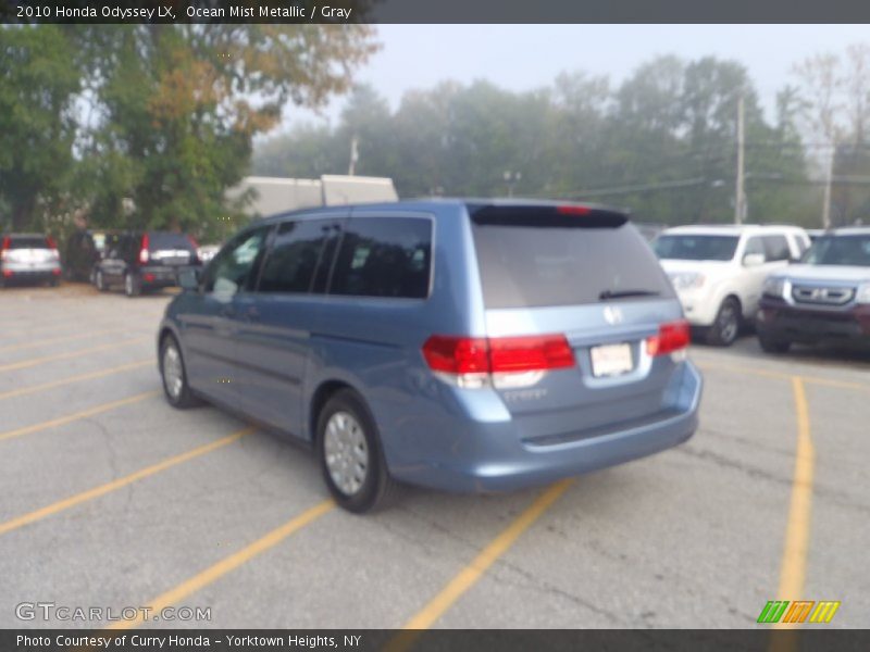 Ocean Mist Metallic / Gray 2010 Honda Odyssey LX