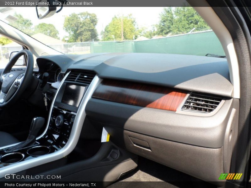 Black / Charcoal Black 2012 Ford Edge Limited