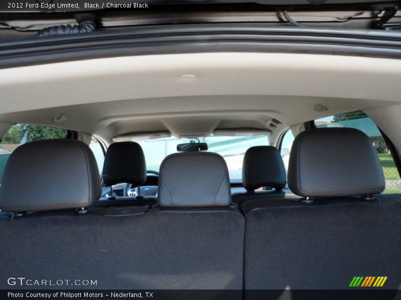 Black / Charcoal Black 2012 Ford Edge Limited