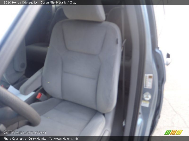 Ocean Mist Metallic / Gray 2010 Honda Odyssey LX