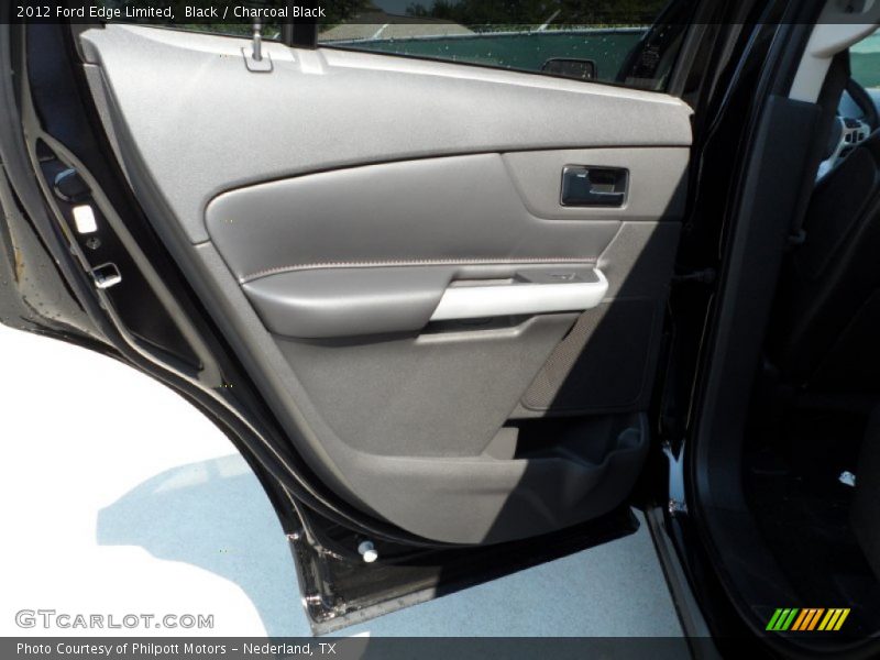 Black / Charcoal Black 2012 Ford Edge Limited