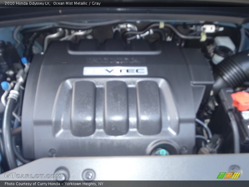 Ocean Mist Metallic / Gray 2010 Honda Odyssey LX