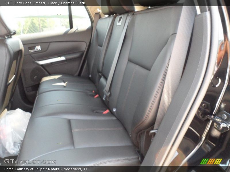 Black / Charcoal Black 2012 Ford Edge Limited