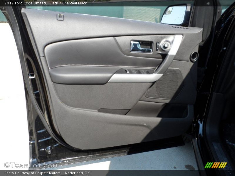 Black / Charcoal Black 2012 Ford Edge Limited