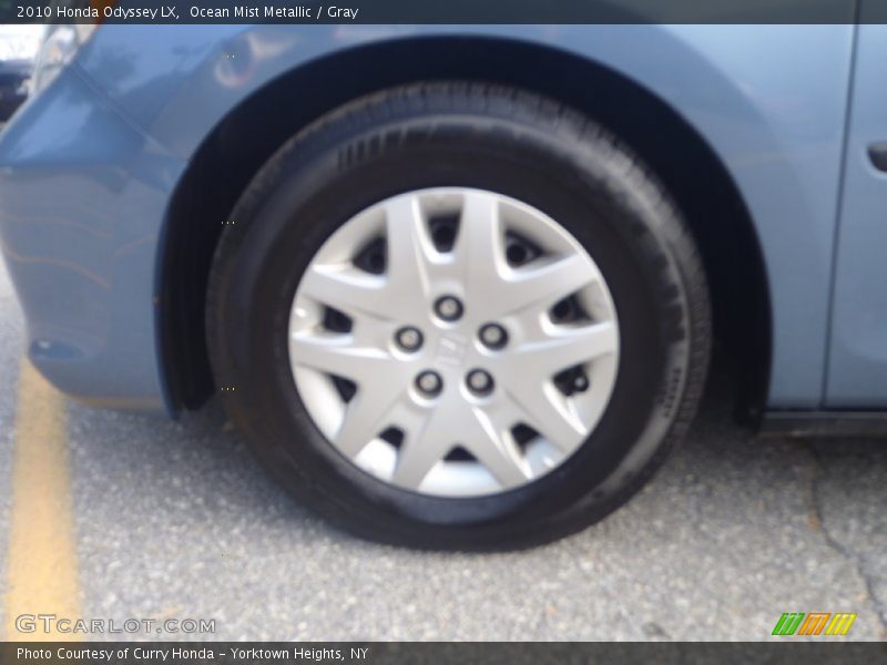Ocean Mist Metallic / Gray 2010 Honda Odyssey LX