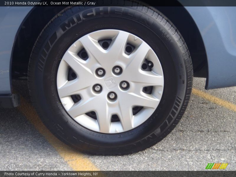Ocean Mist Metallic / Gray 2010 Honda Odyssey LX